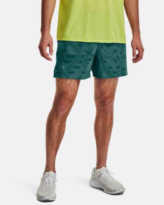 Men's UA Launch Elite 5'' Shorts, Green, pdpMainDesktop image number 0